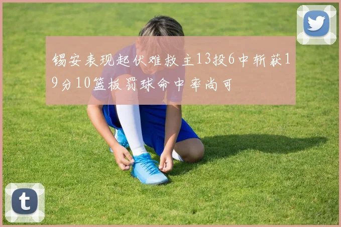 锡安表现起伏难救主13投6中斩获19分10篮板罚球命中率尚可